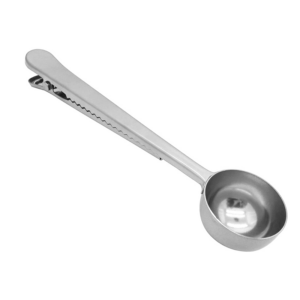 Barobjects - Coffee Scoop with Bag Clip Stainless Steel - C2447
