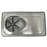 Recessed Milk Pitcher Rinser