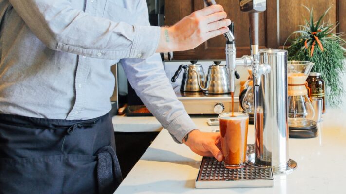 Nitro Cold Brew on Tap
