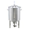 Barobjects - 7 Gallon Stainless Steel Conical Fermenter with 1.5 TC Dump Valve and Thermometer C6677