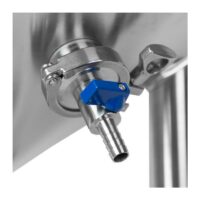 Barobjects - 7 Gallon Stainless Steel Conical Fermenter with 1.5 TC Dump Valve and Thermometer C6677