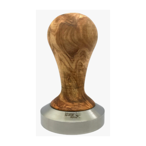 Wooden Espresso Coffee Tamper with OLIVE Handle