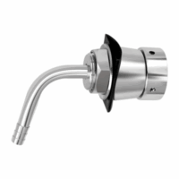 Brass Column Shank 1/4" Bore