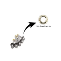 Alternative view of 12-1/8" Brass Standard Shank - 1/4" Bore I.D