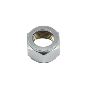 Barobjects-Chrome plated Beer hex nut -C181x1