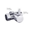 Bidet Sprayer 3-Way T-Valve