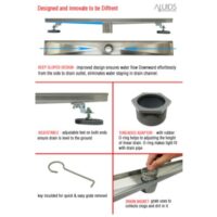Long Linear Shower Drain