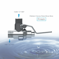 Single Pedal Valve 1/2″