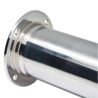 Alternative view of 3'' Taper Cut Tower - 2 Faucets - SS Polished - Air Cooled