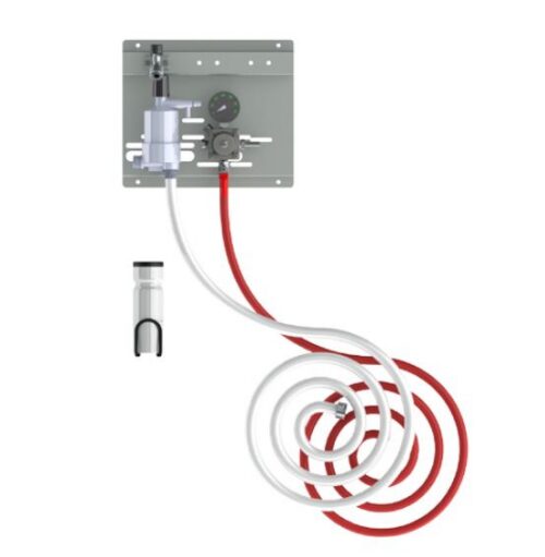 1 Line Secondary Regulator Standard Panel Kit with FOB
