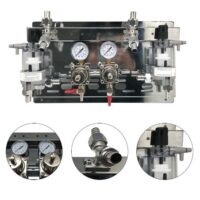 Alternative view of 2 Line Secondary Regulator U.S Standard Panel Kit with FOB