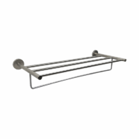 Alternative view of Fluids Towel Rack 24" Brushed Nickel