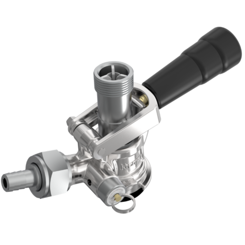 D System beer keg coupler