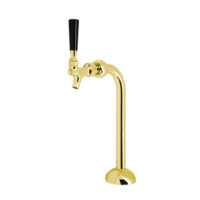 Axis Tower - 1 Faucet - Vibrant Gold Finish - Air Cooled