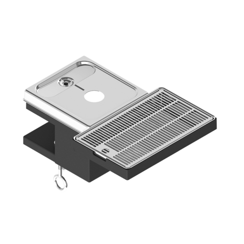 Alternative view of 7.35" x 12.30" Clamp-On Tower Bigger & Frosty / ICED Drip Tray