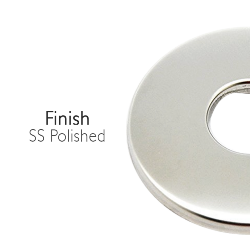 Alternative view of SS Polished 1/2" Flange