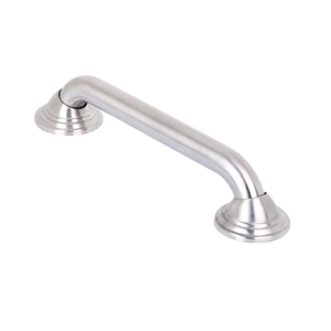 brobjects-Platinum Wall Mount Grab Bar, Stainless Steel-56420