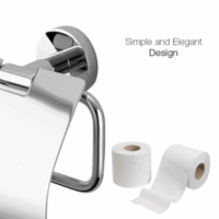 Fluids Toilet Paper Holder With Cover