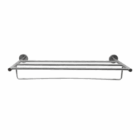 Fluids Towel Rack 24″ – Polished Chrome..