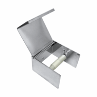 Wall Mount Full Covered Hood Toilet Paper Holder