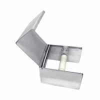 Wall Mount Full Covered Hood Toilet Paper Holder