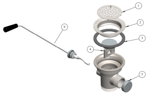 Lever Drains: Twist Handle Waste Valves At Low Prices