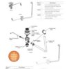 Overflow Assembly for Waste Drain valve