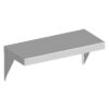 stainless steel solid wall mount shelf