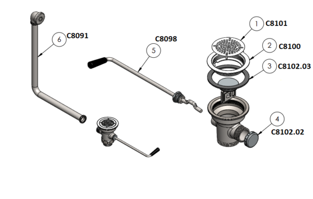 Waste Drain Valve With Overflow Assembly Bar Objects   Waste Drain Valve With Overflow Assembly 628x400 