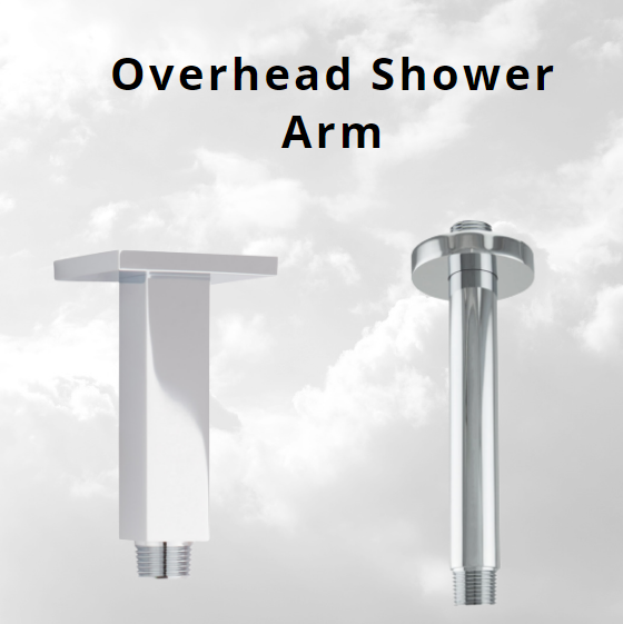 overhead shower arm