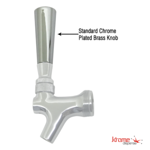 Standard Chrome Plated Brass Knob