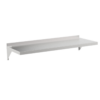 stainless steel solid wall mount shelf