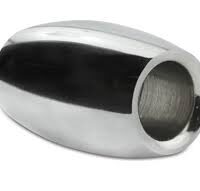 Alternative view of Chrome Plated Brass Tag Line Return