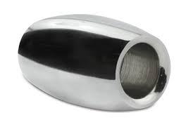 Alternative view of Chrome Plated Brass Tag Line Return