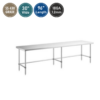 30″ x 96″ Stainless Steel Work Table