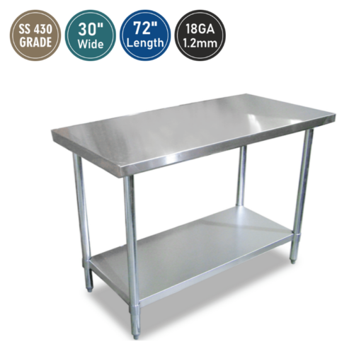 SS Work Table Under Shelve