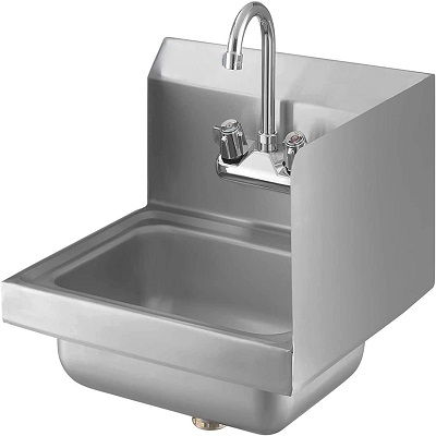 commercial kitchen hand sink