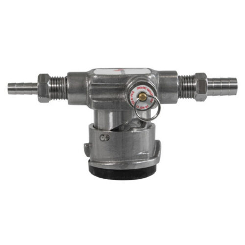 Low Profile D System keg tap coupler