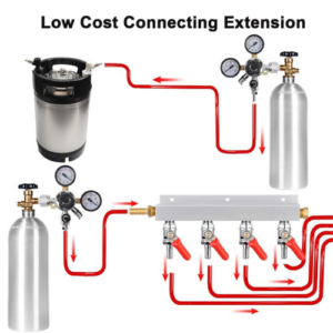 4 Way Gas Distributor Without PRV