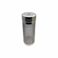 Dry Hopper Filter,400 Micron Mesh Stainless Steel - 7”