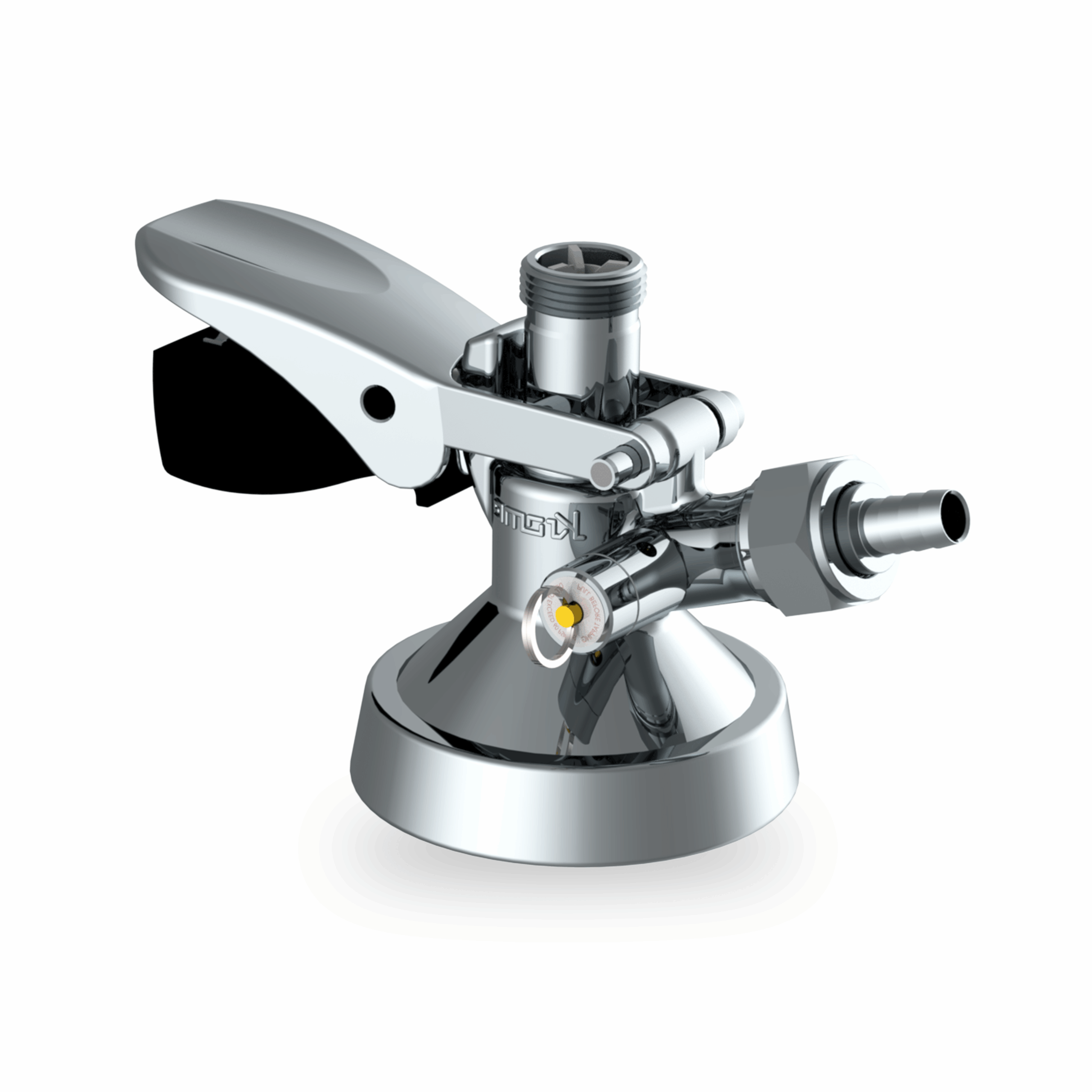 Key Keg Coupler with PRV - 5/8" Thread - Image 2