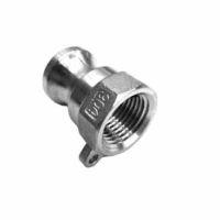 Camlock Adapter Type A Stainless Steel - Male Camlock x 1/2" Female NPT