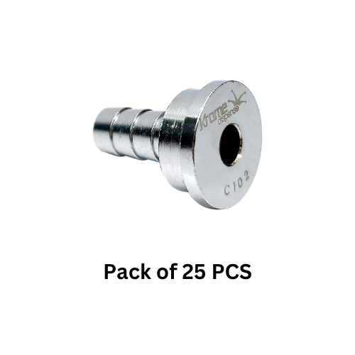 Chrome plated Brass 1/4" Tailpieces