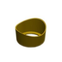 3″ Tower Flange – Vibrant Gold Finish