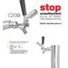 Wrap around Beer Faucet Lock