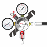 Wall Mount CO2 Regulator