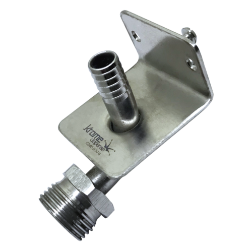 Wall Bracket 3/8" Barb x Male