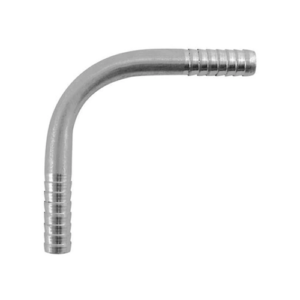 Stainless steel Elbow with 3/16" Barbed ends