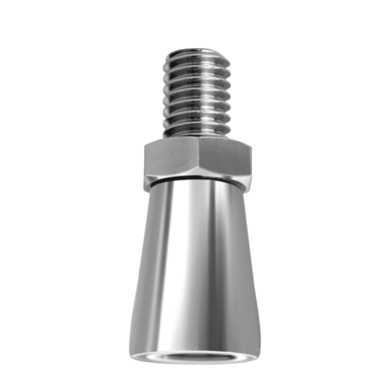 Draft Warehouse Angler – Chrome Beer Faucet Handle Tilter For Tall Tap Handles, 3/8"-16 UNC Thread