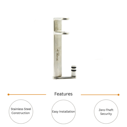 Alternative view of Locking bracket for Stout Faucet